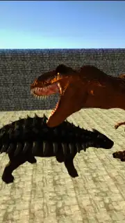Dino Anky vs T-Rex Colloseum capture 3