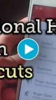 More Shortcuts capture 1