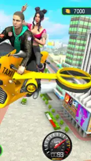 Flying Bike Taxi Rider capture 1