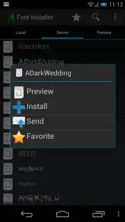Font Installer capture 2