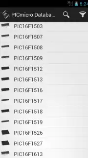 PICmicro Database capture 7