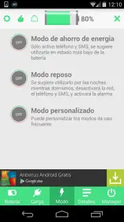 Ahorro de batería HD capture 2