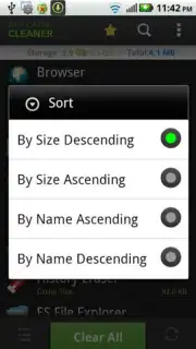 App Cache Cleaner capture 1