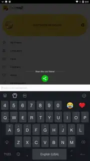 Facemoji Keyboard Lite capture 4