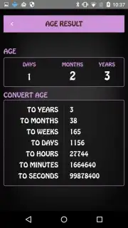 Age Calculator offline pro capture 1