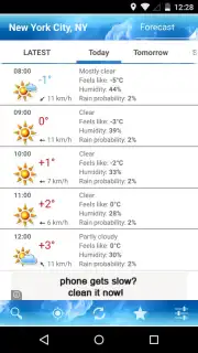 ForecaWeather capture 1