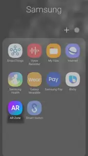 Samsung AR Zone capture 1