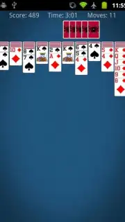 Spider Solitaire capture 3