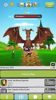 Taps and Dragons - Idle Heroes capture 4