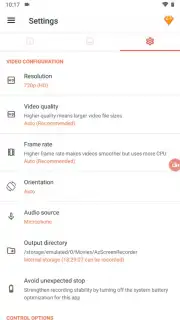 AZ Screen Recorder capture 1