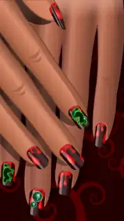 Halloween Nail capture 2