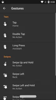 Navigation Gestures capture 2
