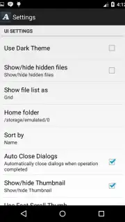 Arc File Manager capture 1