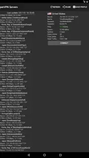 VPN Servers capture 3