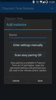 Popcorn Time Remote capture 3
