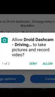 Droid Dashcam - Driving video recorder capture 4