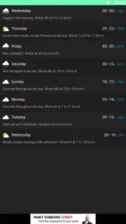 CARROT Weather capture 11
