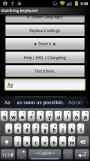 MultiLing Keyboard capture 7
