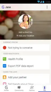 Glow - Period Tracker capture 1