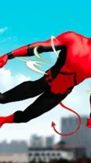 Spider Rope Hero - Flying Hero capture 1