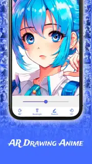 AR Drawing Anime capture 1
