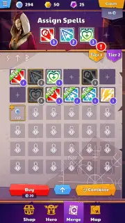 Merge of Spells Hero Battle capture 9