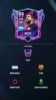FC 24 Mobile Card Creator capture 4