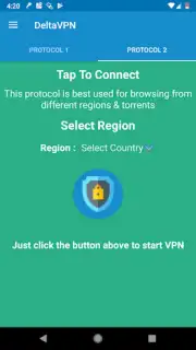 Delta VPN capture 3