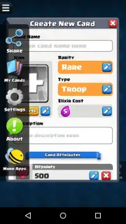 Card Creator for Clash Royale capture 4