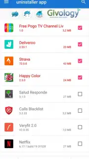 Uninstaller App capture 2