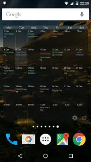 Touch Calendar Free capture 1