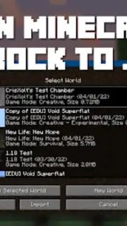 Java Edition UI for Minecraft capture 4