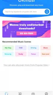 OKmusi - Any Music MP3 Downloader capture 4