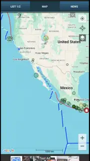 AllQuakes capture 2