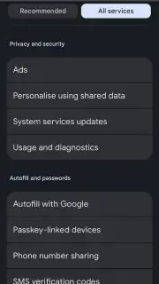 Google Play services capture 22