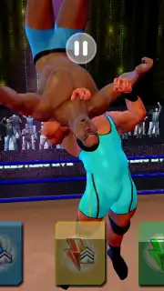 Tag Team Wrestling Games: Mega Cage Ring Fighting capture 2