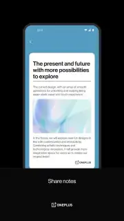 OnePlus Notes capture 2