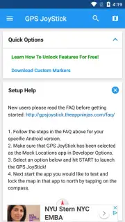 Fake GPS Location - GPS JoyStick capture 8