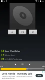 Default Music Player capture 5