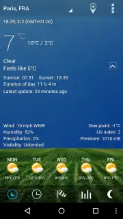 Digital Clock & World Weather capture 5