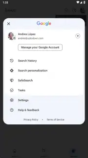 Google App capture 13