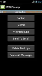 Super Backup: SMS and Contacts capture 1