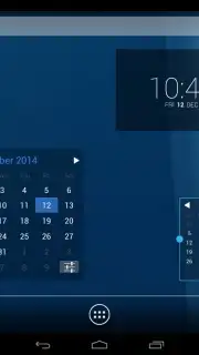 Month Calendar Widget capture 2