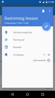 Touch Calendar Free capture 7