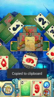 Solitaire Atlantis capture 2
