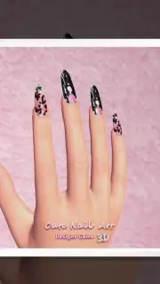 Cute Nail Art Designs Game 3D capture 2