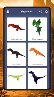 Origami dinosaurs paper shapes capture 11