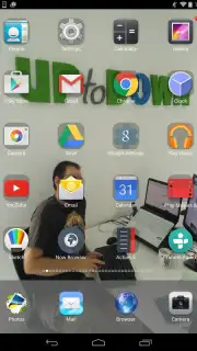 Transparent Screen Launcher capture 3