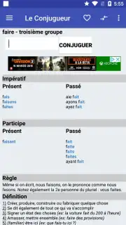 Le Conjugueur capture 6