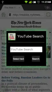 YouTube Search capture 1